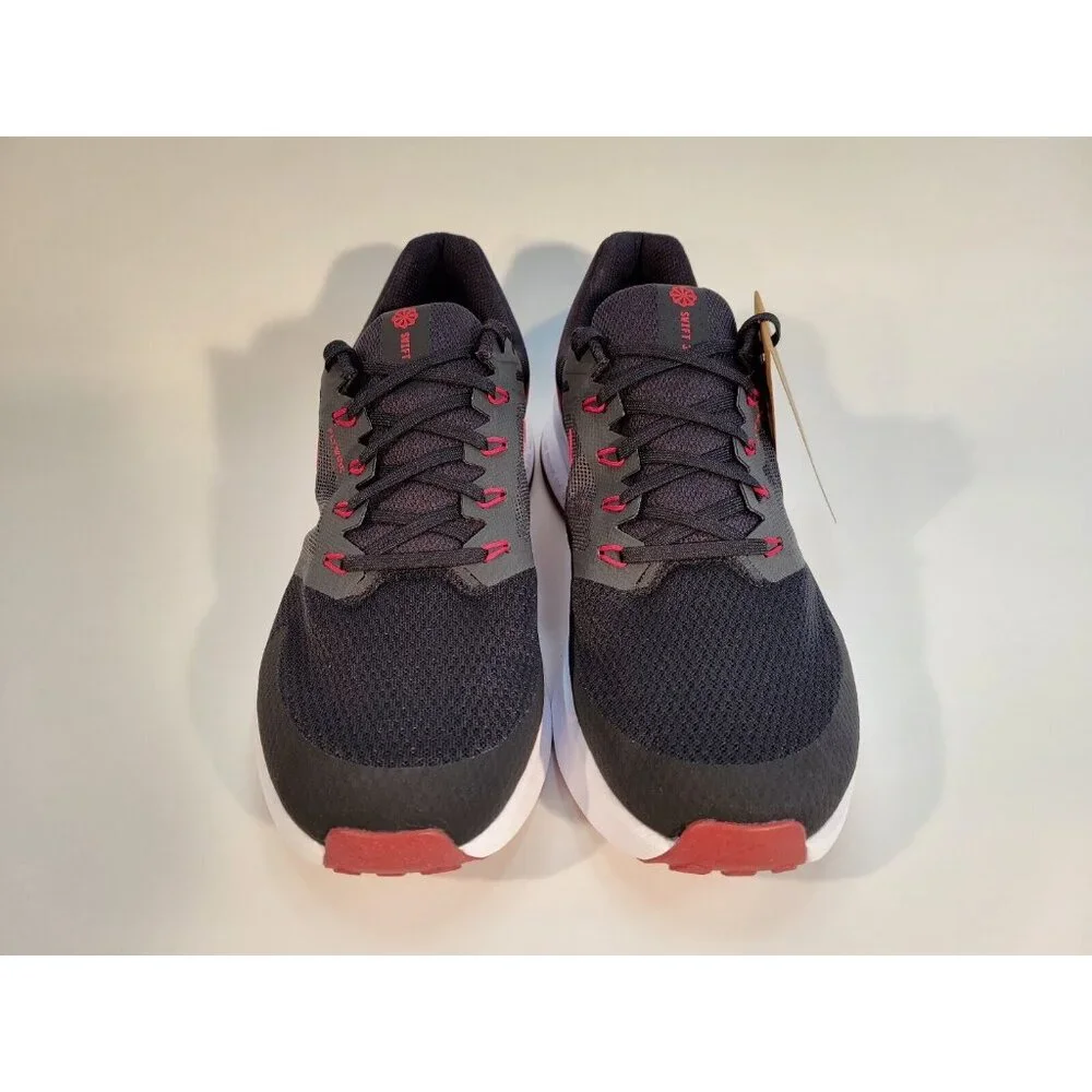 Nike Run Swift 3 Black University Red White Shoes Sneakers Mens 12 DR2695-001 - Picture 4 of 10